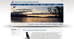 Desktop Screenshot of brasdorstewardshipsociety.org
