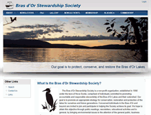 Tablet Screenshot of brasdorstewardshipsociety.org